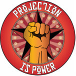 Projection Is Power photo sculptures