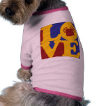 Projection Love pet clothing