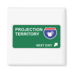 Projection Next Exit magnets