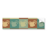 Projection Pop Art bumper stickers