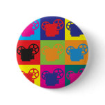 Projection Pop Art buttons