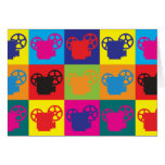 Projection Pop Art cards