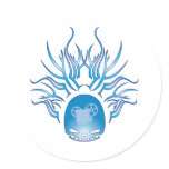 Projection Skull stickers