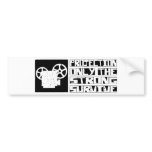 Projection Survive bumper stickers