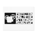 Projection Survive postcards