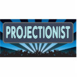 Projectionist Marquee photo sculptures