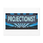 Projectionist Marquee postcards