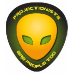 Projectionists Are People Too t-shirts