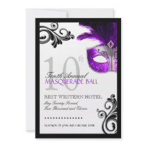 Prom Masquerade Invitation