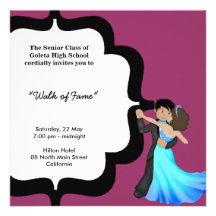 Prom Night Dance Invitations