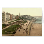 Promenade, Bridlington, Yorkshire, England Greeting Card
