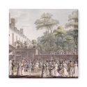 Promenade in the Turkish Garden magnets