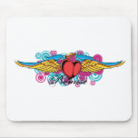 Promise Winged Heart Mouse Pad