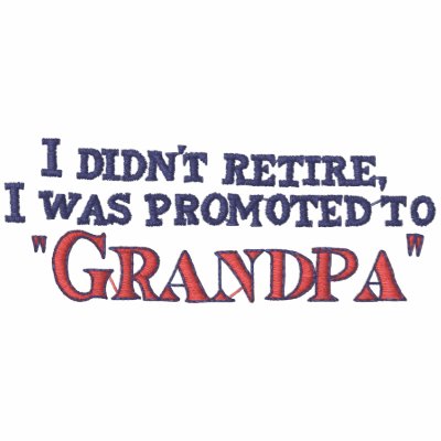 Promoted Grandpa Hoodie by Embroidery4U
