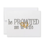 promoted to wife invitation