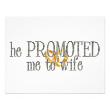 promoted to wife invitation