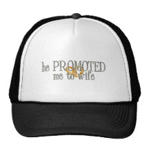 promoted to wife mesh hat