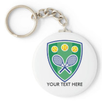 Promotional keychain gift for tennis club