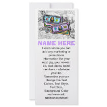 Promotional Rack Cards - Big Buck Pop Art