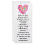 PROMOTIONAL RACK CARDS - Happy Heart