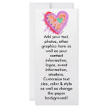 PROMOTIONAL RACK CARDS - Happy Heart rack cards