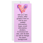 PROMOTIONAL RACK CARDS - Heart Felt rack cards