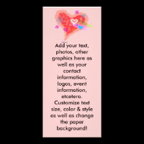 PROMOTIONAL RACK CARDS - One Crazy Heart rack cards