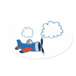 Prop Plane stickers