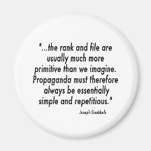 Propaganda Fridge Magnet