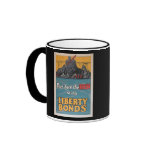 Propaganda Poster "Beat Back the Hun" WWI Mug