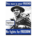 Propaganda Poster Postcard