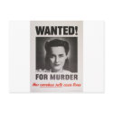Propaganda Poster "Wanted for Murder" WWII postcards