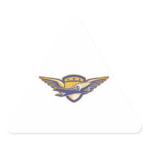Propeller Aeroplane Shield Wings Retro