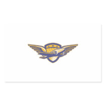 Propeller Aeroplane Shield Wings Retro