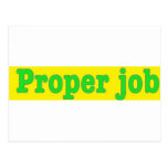 Properjob postcards