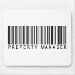 Property Manager Bar Code mousepads
