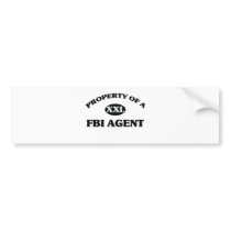 Property of a FBI AGENT