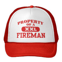 Property of a Fireman Mesh Hat