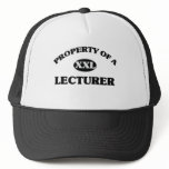 Property of a LECTURER hats