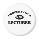 Property of a LECTURER magnets