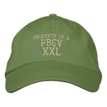 Property of a PBGV Embroidered Hat