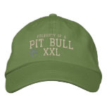 Property of a Pit Bull Embroidered Hat