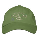 Property of a Shiba Inu Embroidered Hat embroidered hats