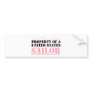 Property of a United States Sailor Bumper Sticker