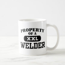 Property of a Welder Coffee Mugs