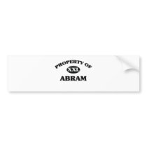 Property of ABRAM