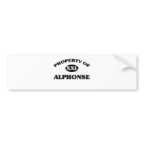Property of ALPHONSE