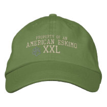 Property of an American Eskimo Embroidered Hat
