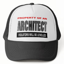 Property Of An Architect Hats