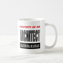 Property Of An Architect Mugs